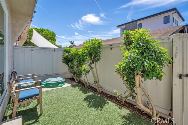 Another view of front patio