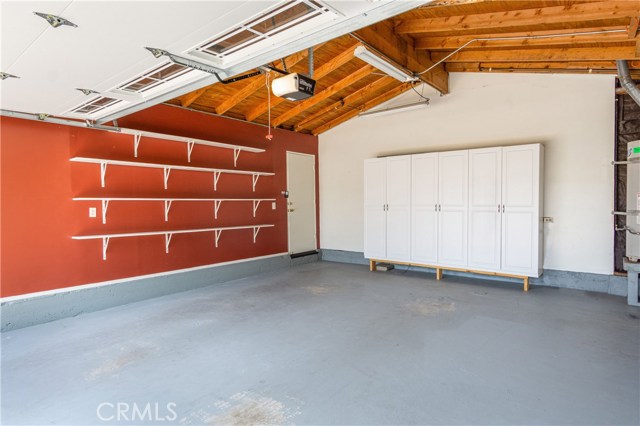Spacious 2-car garage with ample storage.