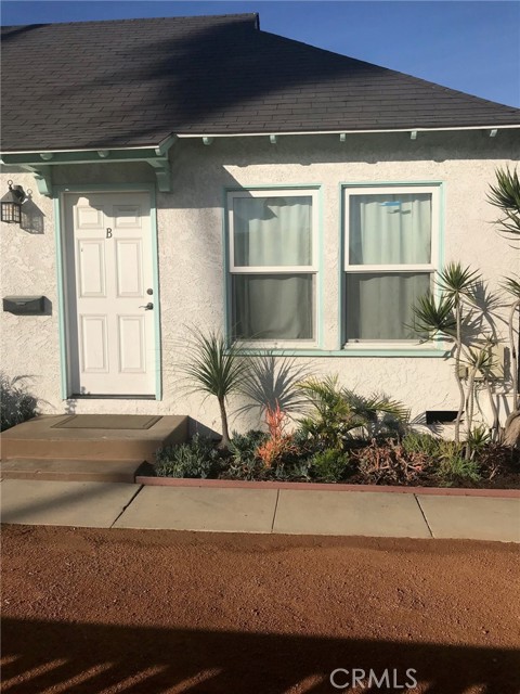 Front door 713 South Catalina unit B