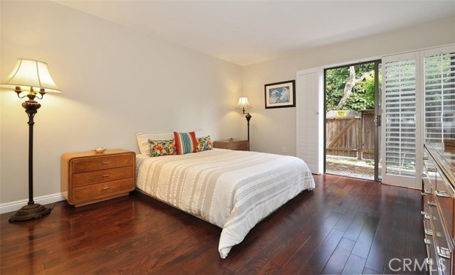 The Master bedroom also opens out onto the SECOND patio and garden area.