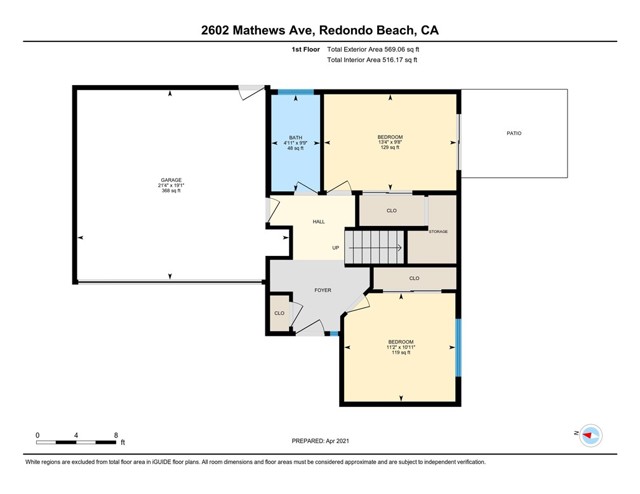 2602 Mathews Avenue, Redondo Beach, California 90278, 3 Bedrooms Bedrooms, ,2 BathroomsBathrooms,Residential,Sold,Mathews,PV21085585