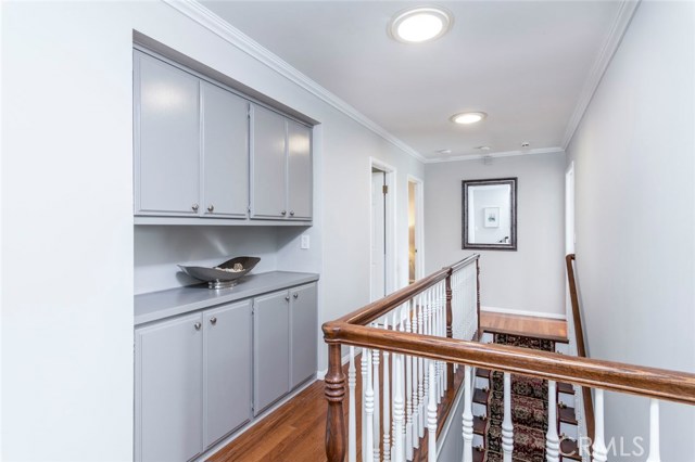 Upstairs foyer & storage