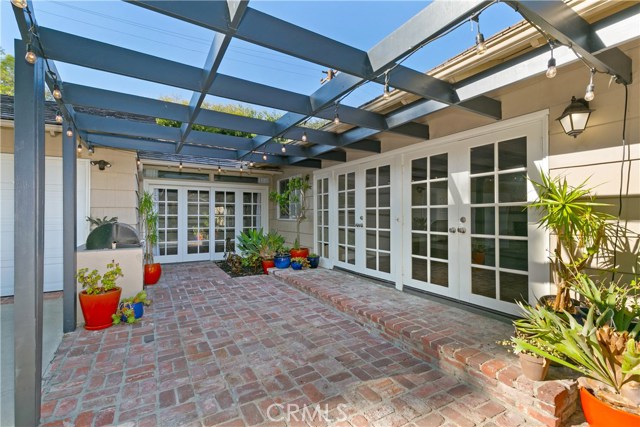 Back yard veranda over the patio.