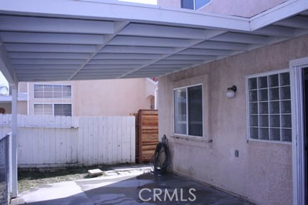 Covered Patio in Rear of Home