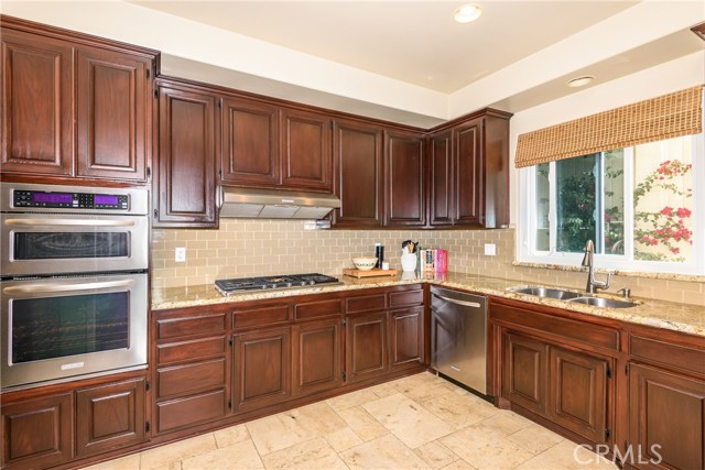 Designer touches abound in this Chef's Kitchen.
