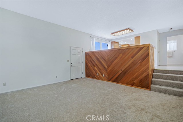 Living Room View when you Enter from the Garage