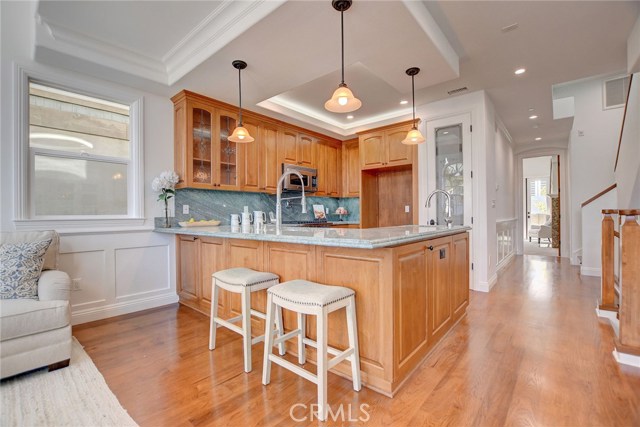 2nd Level . . . Kitchen with counter available for a quick bite