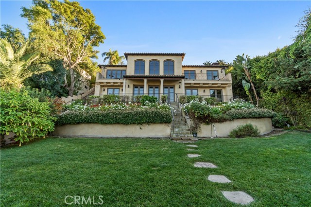 Backyard View of the estate.