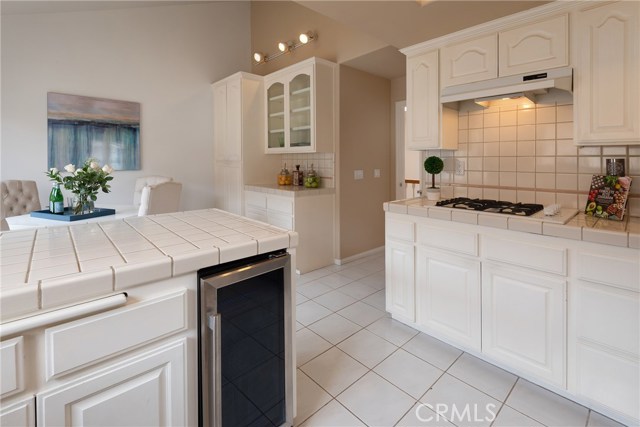 Lots of cabinetry and places to store all of your kitchenware.