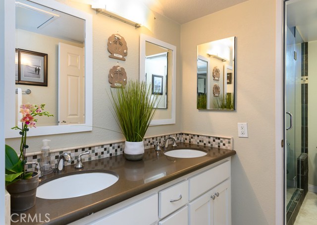 Master bath with walk-in shower
