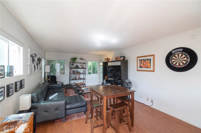 Upstairs Family Room to upper deck