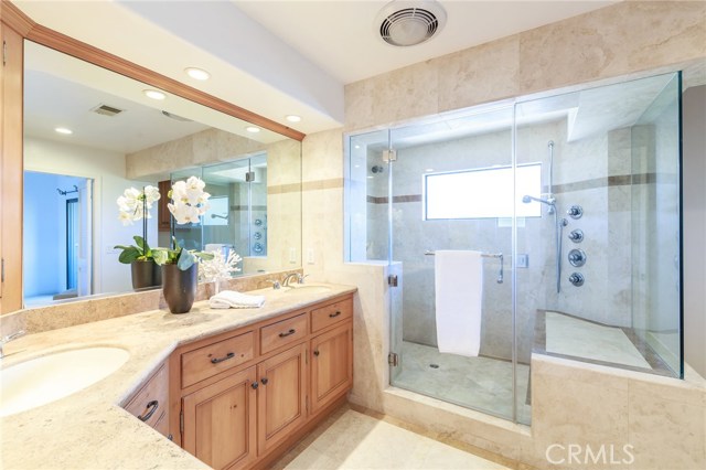 Master bathroom