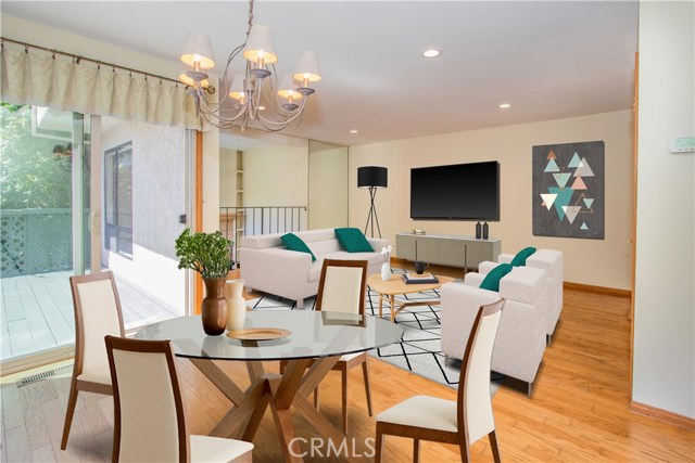 Dining Area - Living Room  VIRTUAL STAGING