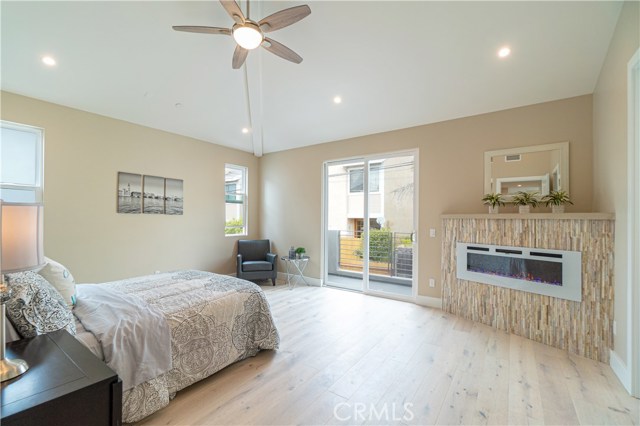 Primary Bedroom & Private Balcony