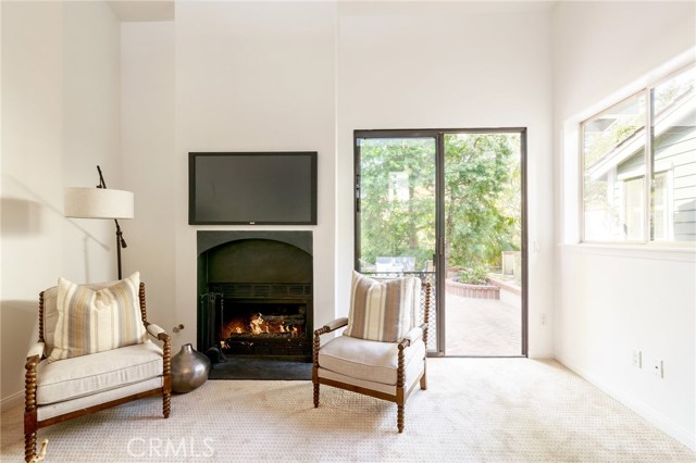 Living Room with Fireplace