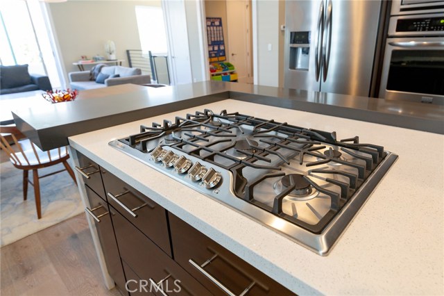 High end stainless steel appliances