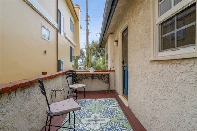 FRONT HOUSE.  SIDE PATIO OFF PANTRY.
