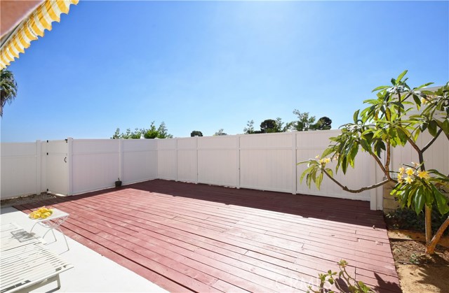 Back deck