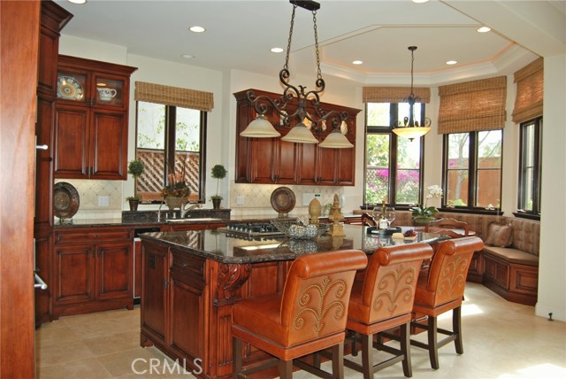 Kitchen with breakfast nook
