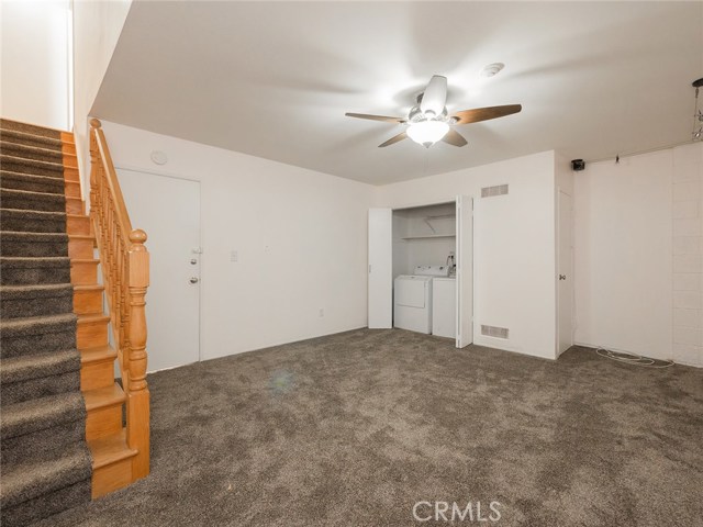 Bonus room off of garage.