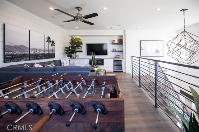 View of the bonus room in Chadmar's A3 floorplan, the rest of the house is single-story. Model home shown.