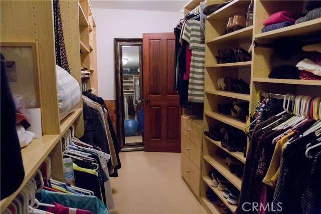 Very large master closet