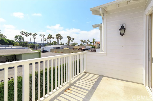 West facing Living room balcony