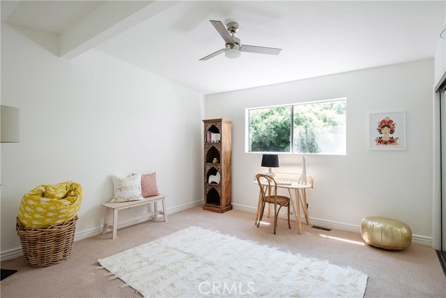 Over-sized bedroom on top level with large built in closet.  Great for kids or master.