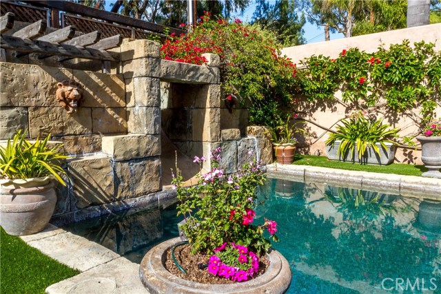 Water Slide and Fountain