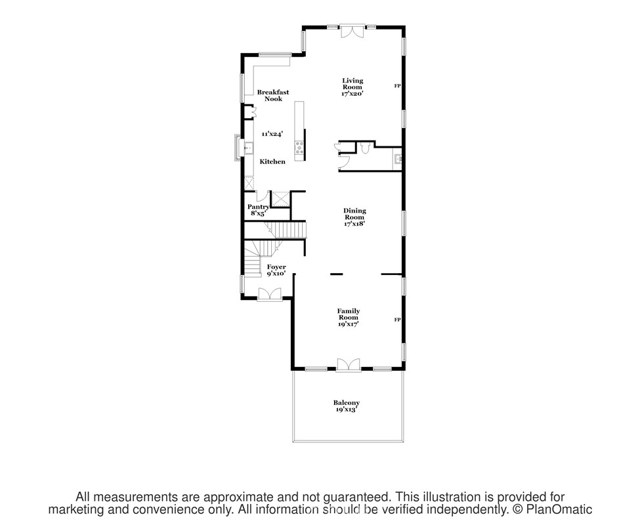 Main level (2nd floor)