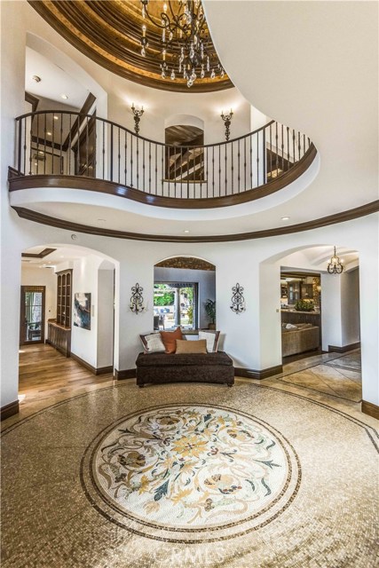 Stunning two story entrance