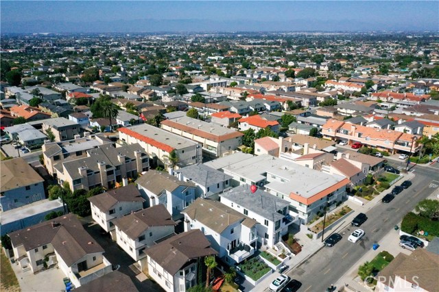Aerial View of Home, Neighborhood, and City.