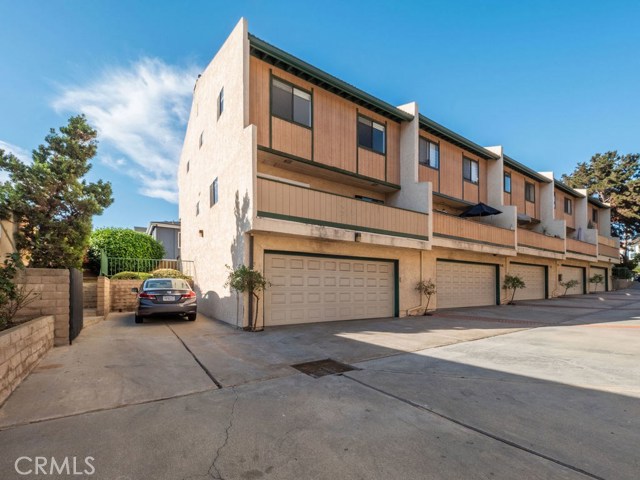 Side view of building