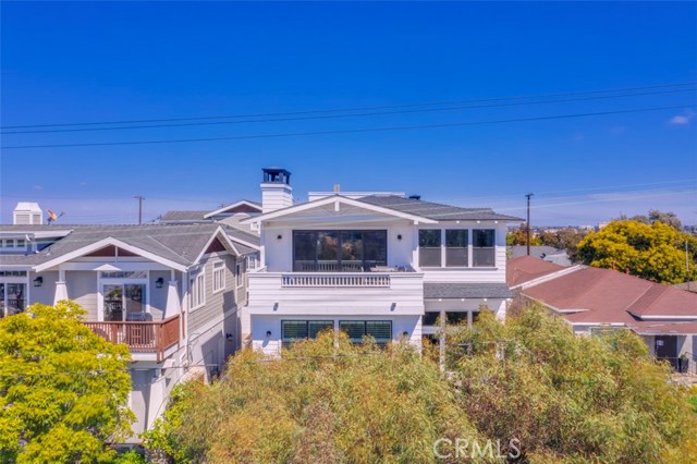 Front of home with deck off living area