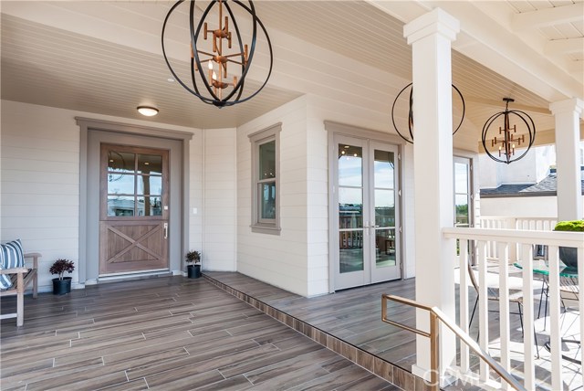 Front Door and Covered Porch