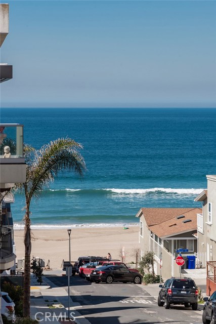 Sand...ocean...white water.