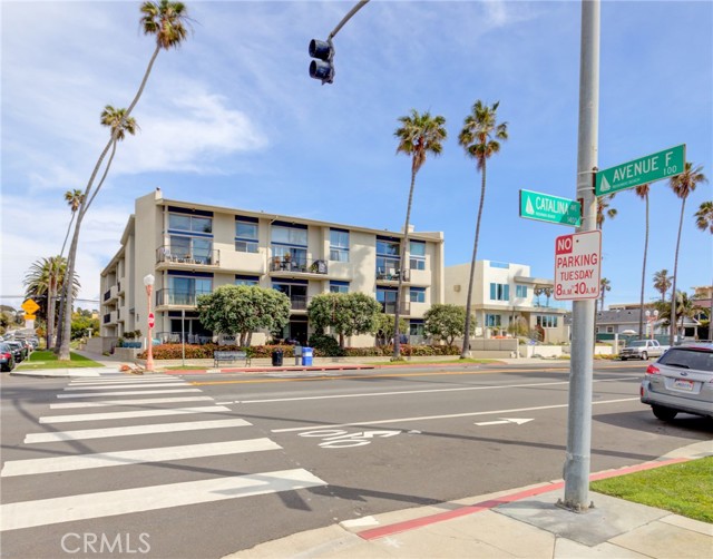 Building faces west on Catalina at Ave F.