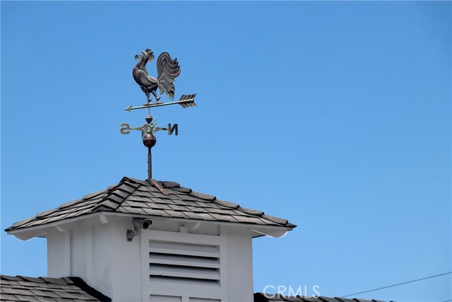 A well-loved and curated home - right down to the rooster weathervane.