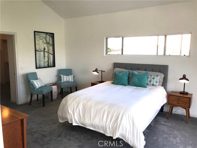 Large private balcony and window off the master bedroom to allow for nice air circulation. The adjacent room, to the left, is the huge walk-in closet.