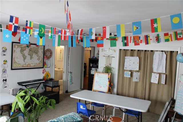 3/4 bathroom off family room