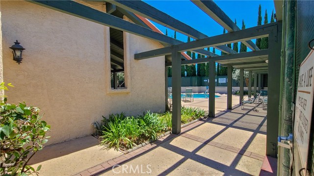 Entrance to Community Pool Area