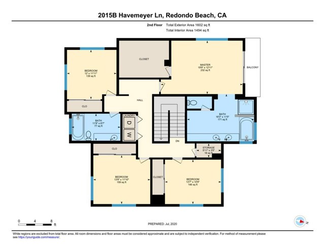 Secondo Floor (Floor Plan) measured in Square Feet. Check out the floor plan and view it in 3D on the virtual tour link.