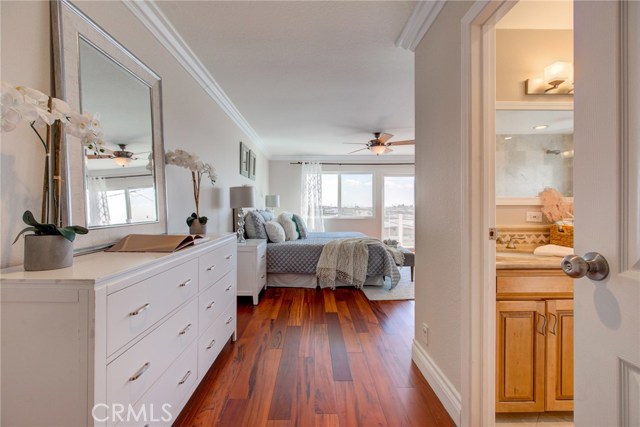 HUGE freshly painted Master Bedroom offers beautiful view of snow covered mountain tops and city lights <3