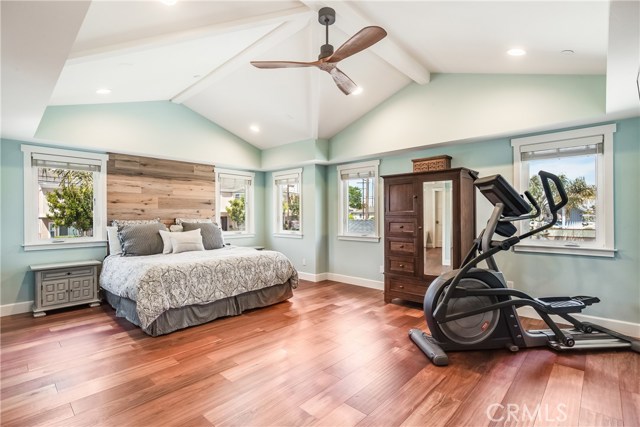 Master Bedroom from entry door