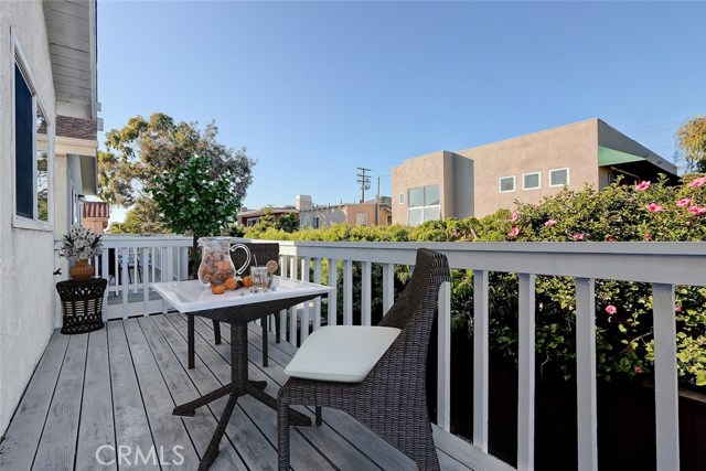 lovely upstairs patio area to relax and entertain
