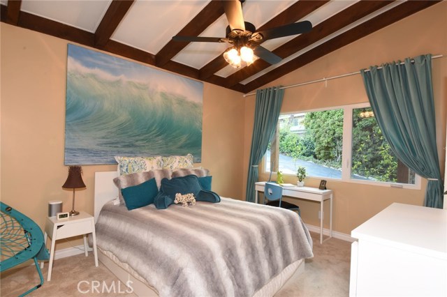 Bedroom #2.  So pretty, and sunny, like the rest of the house!  Walk-in closet, and bath, too!