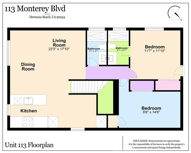 113 Monterey Boulevard, Hermosa Beach, California 90254, ,Residential Income,Sold,Monterey,SB20225858