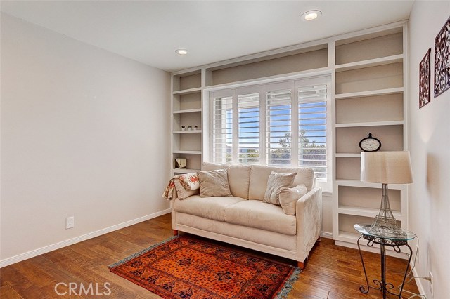 Bedroom #2 with built-in's and an ocean view Bedroom #2 with built-in's and an ocean view