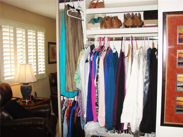 EXTRA CLOSET ORGANIZER SYSTEM ADDED FOR MORE STORAGE