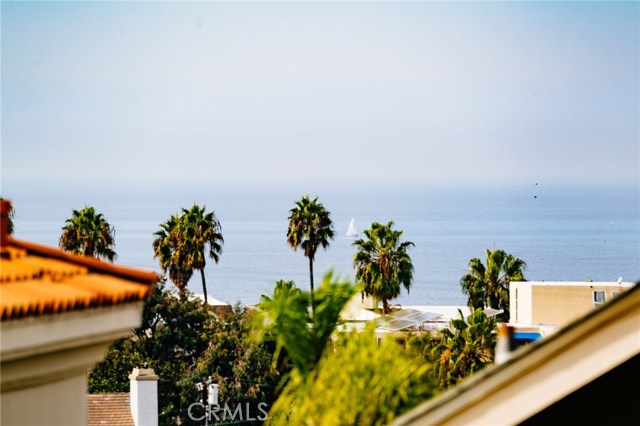 Ocean view from upper deck